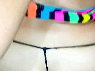 I slip into lingerie in front of my husband's friend, and he just can't hold back.