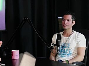 jow jow sheer red in elevator gangbang with crossdressing gays!