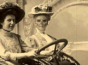 Vintage Halloween Hairy Pussy Porn