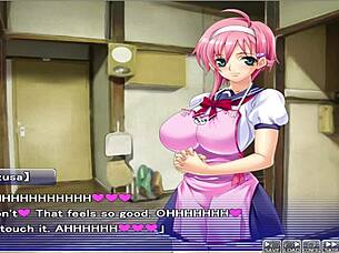 in apartment of love ep 13, characters get drained in anime game