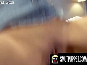 Insatiable Brunettes Ride Throbbing Dongs