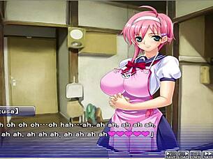 in apartment of love ep 13, characters get drained in anime game