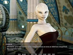 Exploring lesbian tales from the unending void in a group anime setting