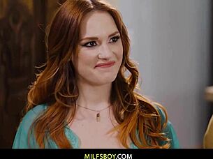 Stepmom's Boyfriend Gets Cucked With Blowjob After Breakfast