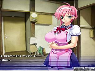 in apartment of love ep 13, characters get drained in anime game