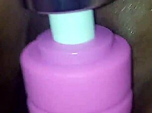 She squirts intensely while cumming hard and loud!