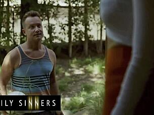 Kit Mercer Rides Stepson's Big Dick Hard!