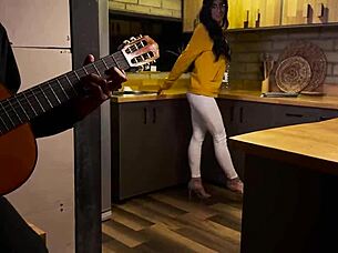 Big Ass Latina Fucks Like Slut In Doggy