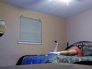 White wife licks black ass and rides bbc lover bare in front of husband