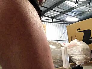 Fucking my hole, but it's so intense and deep!