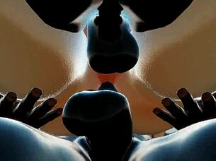 Candace, take that double penetration like a champ!