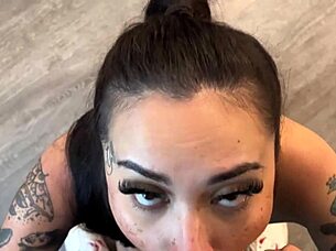 bratty stepdaughter, you think you can tease daddy like that? get ready for some real punishment.