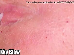 squirting girlfriend rides monster cock in pov