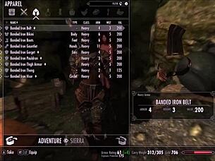 The erotic scriptures scene 1 verse 13 features lesbian bdsm with sword adventure.