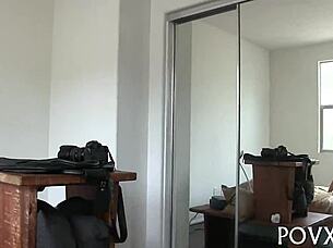 Chick's muff play makes man crave more