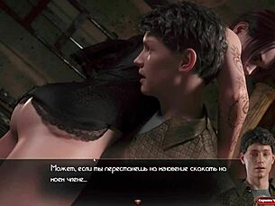 Threesome in African Kingdom with Housewife