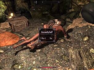 The erotic scriptures scene 1 verse 13 features lesbian bdsm with sword adventure.