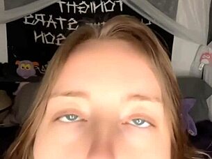 suck this dildo and play with wet pussy