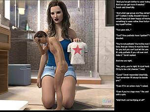 Oh Small 18+ Gestures In Full 4K Resolution And Quality, Anime 3D Cartoon Hentai With Detailed Actions.