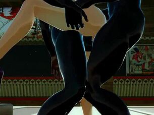 Candace, take that double penetration like a champ!