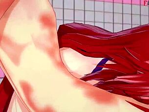 Rias Gremory Asks For Sex In The Bathroom Bikini Hs Dxd Ntr Madness 4 Watch Full 1hr Movie On Sheer Fantasyking3