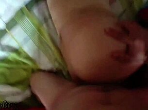 Neighbor's tight ass fucked before husband!