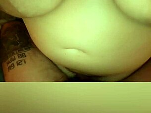 Amateur With Giant Natural Tits Gets Creampie From Huge Cock!