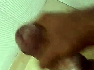 Hot gay guy gets a great handjob with a facial