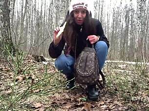 Is She Wet In Jeans Outdoors?