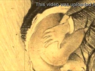 Have you seen this vintage erotic anime illustration?