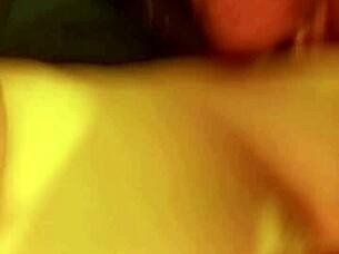 Amateur With Giant Natural Tits Gets Creampie From Huge Cock!