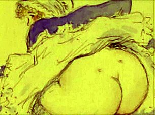 Have you seen this vintage erotic anime illustration?