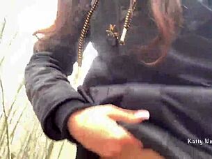 Is She Wet In Jeans Outdoors?