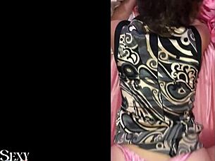 Trans chanel santini gets anal from teacher in casual story.