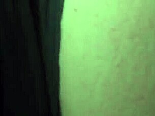 I tease you with my ass in tight jeans and panties up close.