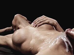 i watch latina ebony girls get cum filled in big tits