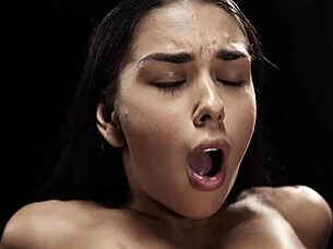 i watch latina ebony girls get cum filled in big tits