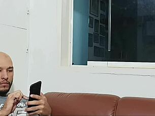 after watching my stepsister fuck, it's my turn in the kitchen