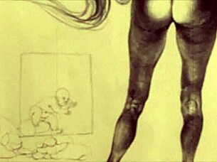 Have you seen this vintage erotic anime illustration?