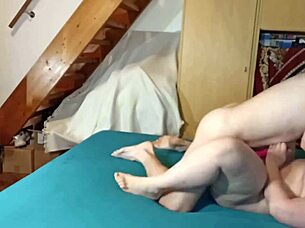 my chubby stepdaughter enjoys my friends cock hd