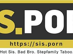 stepsister spreads legs for stepbrother's blowjob