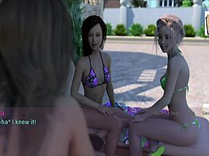 A Wife And Stepmother In 3D Hentai?