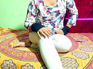 village desi school-going girl gets taught by teacher in quickie