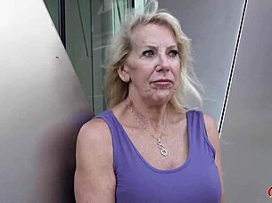 I felt everything when blonde gilf Bianca seduced me at casting