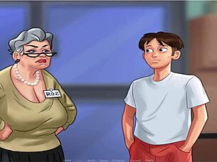 Summer Time Saga Unc Part 21 - Old and Busty Hentai