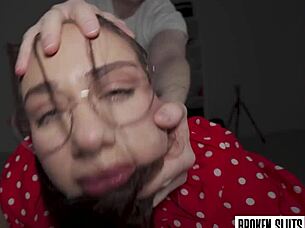 From Cutie To Cumslut! No Mercy For Her Pussy!