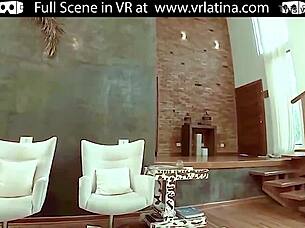 I watch big ass brazilian get anal fucked in 5k vr