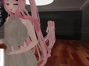 Catgirl Vibed And Fucked By Simps In 3D Hentai