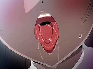 Karin parodies Totoro in Blue Archive with big tits exposed