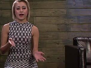 sub strapon fucked by lezdom after cage?